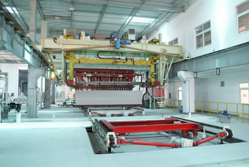 凯莱建筑材料（天津）有限公司年产40万立方加气混凝生产线安装工程-27T胚体搬运行车